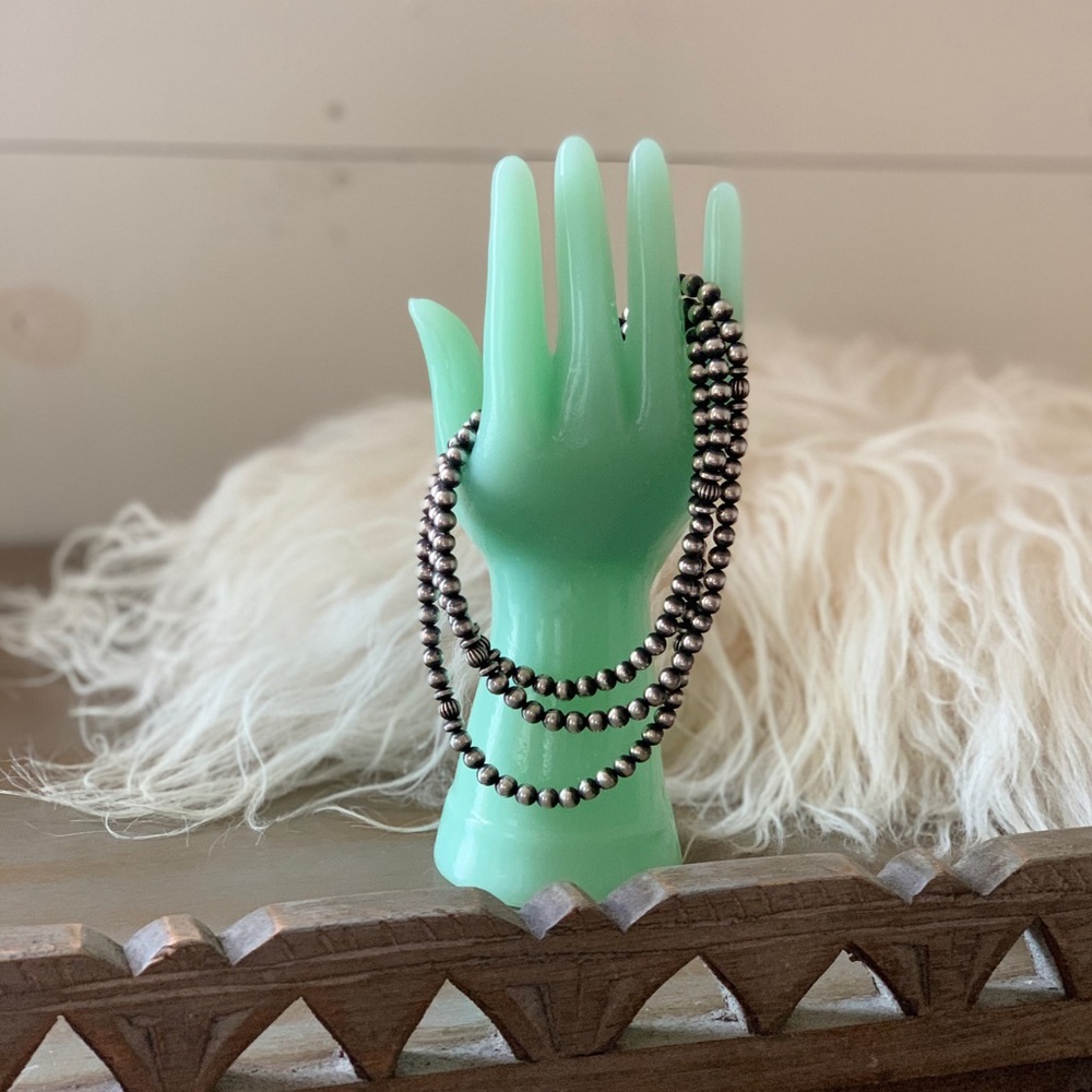 Authentic Navajo Pearl Necklace 7mm 36”